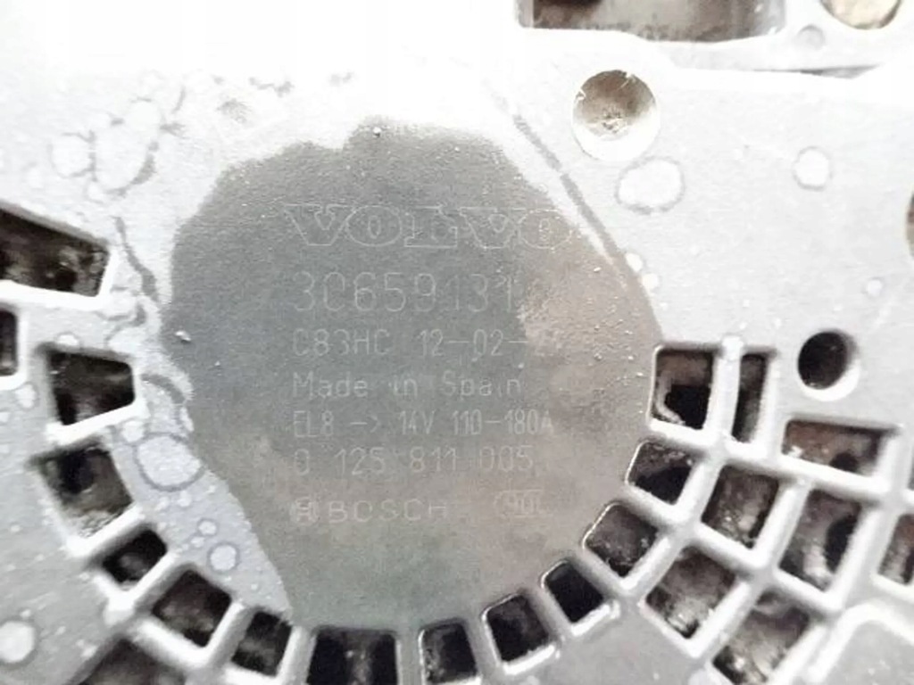 фото №6, Генератор volvo s60 v60 s80 v70 2.0 d3