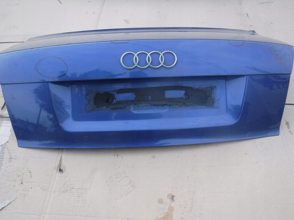 фото №7, Крышка багажника задняя багажника audi a4 b6 sedan