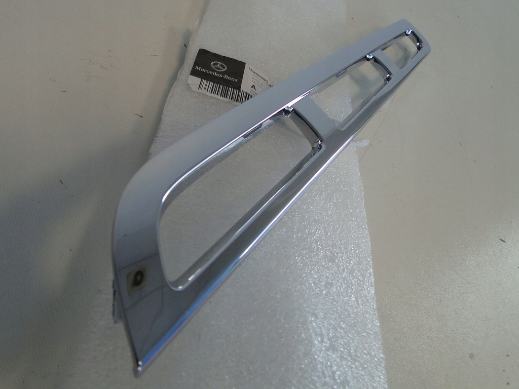 фото №8, Mercedes gls x167 167 хром верхний левый молдинг левая верхний w решётка радиатора решётка радиатора