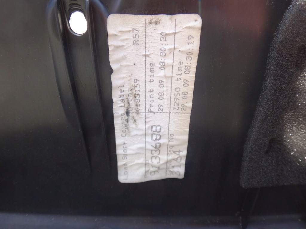 Накладка заднього поперечина поріг багажника mini r57 Оригінал