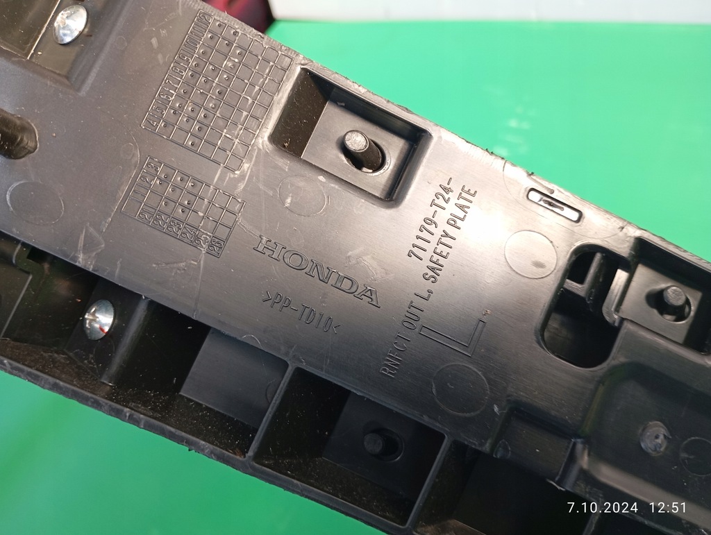 фото №13, Абсорбер балка бампера перед honda civic xi 77910-t20-z010-m1 71171-t24