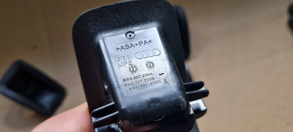 фото №7, Rs5 8w lift s5 a5 кронштейн кронштейн isofix сиденье задняя 8w0887233a 4x a4 b9 8w