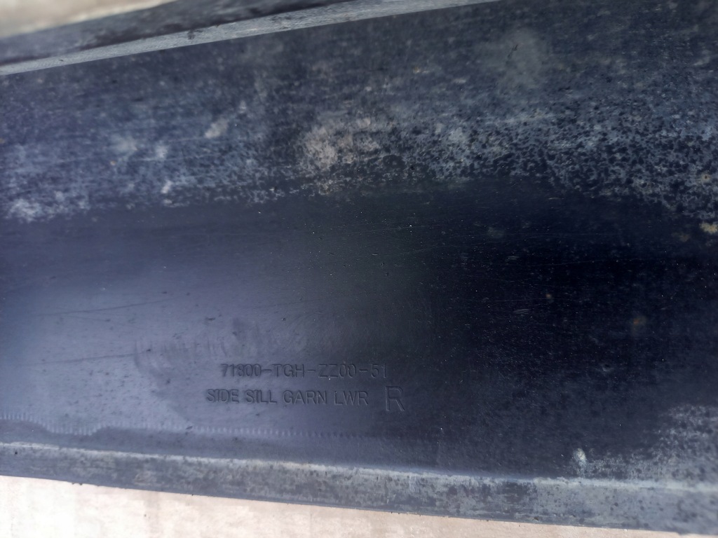 фото №9, Honda civic x type r порог молдинг порог правая оригинал!