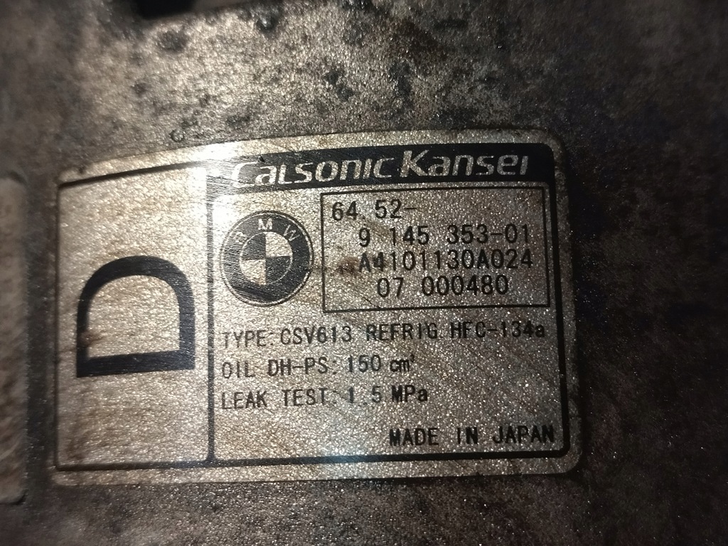 фото №9, Компресор кондиціонера - bmw 2.0 m47 | 9145353