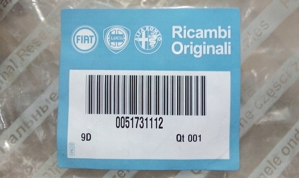 фото №5, Оригинал fiat шланг радио 51731112 multipla