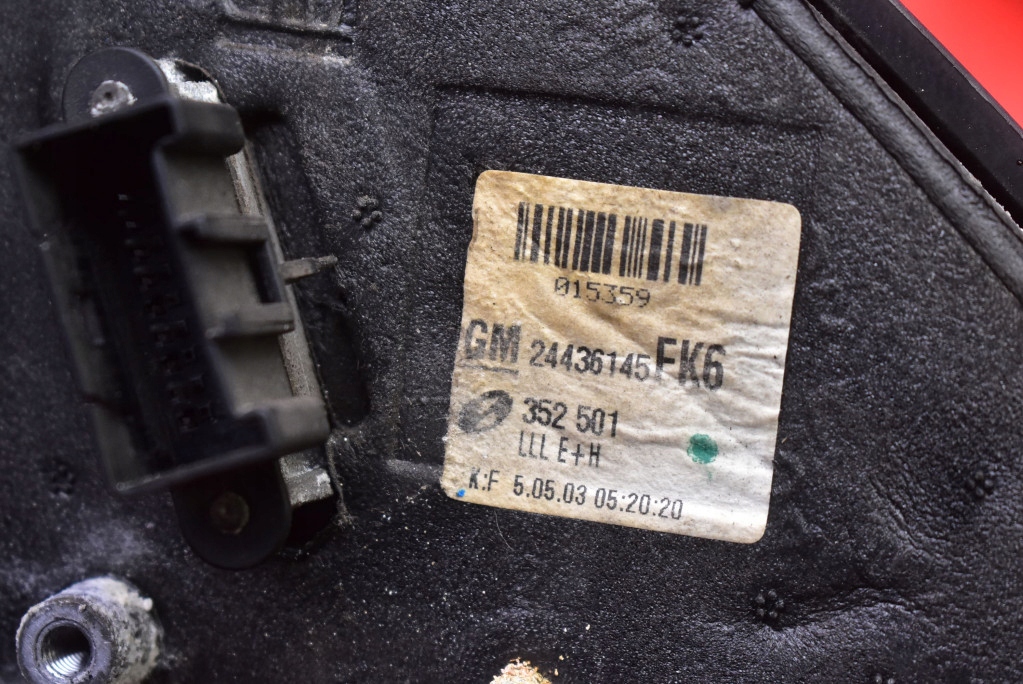 фото №11, Зеркало левая miętowe eu 24436145 opel signum c 03-05 5 pin