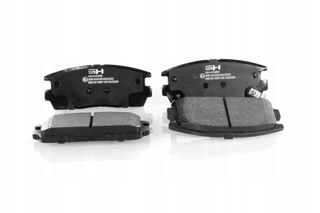 фото №1, Gh gh-410406 набор тормозных колодок тормозных, тормоза дисковые