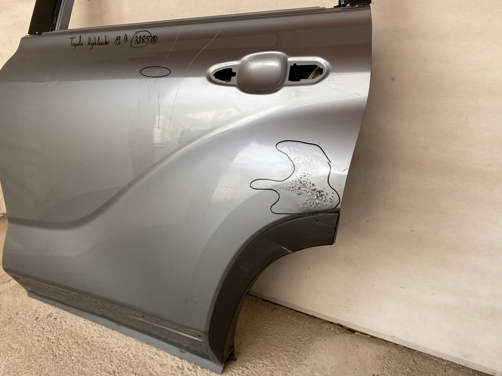 фото №9, Toyota highlander iv 2019r- двері задні ліва