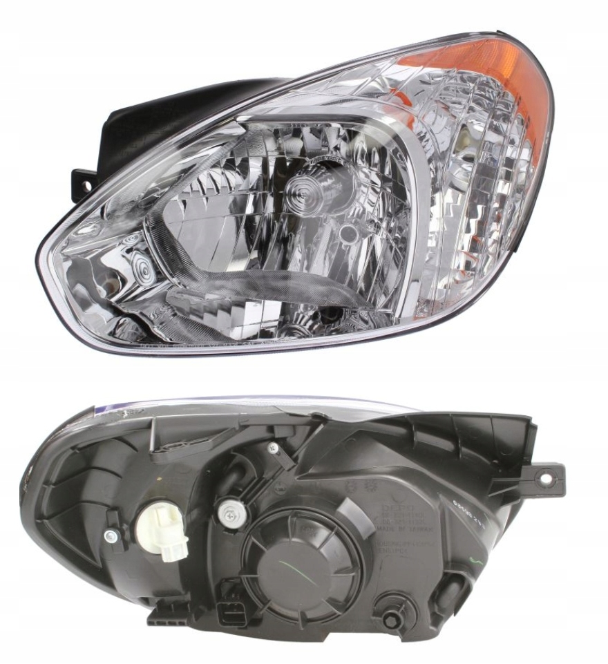 фото №1, Фара лампа лівий hyundai accent 06-10