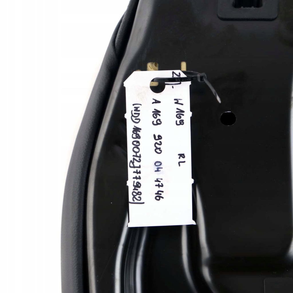 фото №12, Mercedes w169 сиденье заднее сиденье левый задняя полукожа