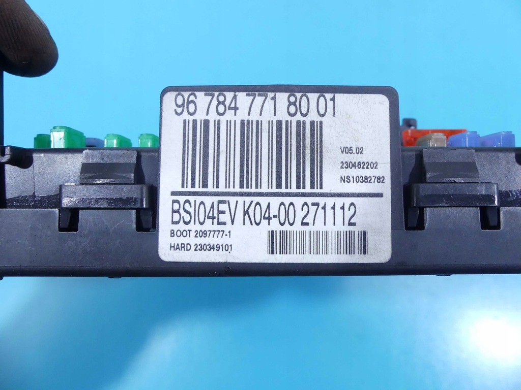 фото №7, Бортовой компьютер набор citroen c5 iii x7 lift 1.6 e-hdi