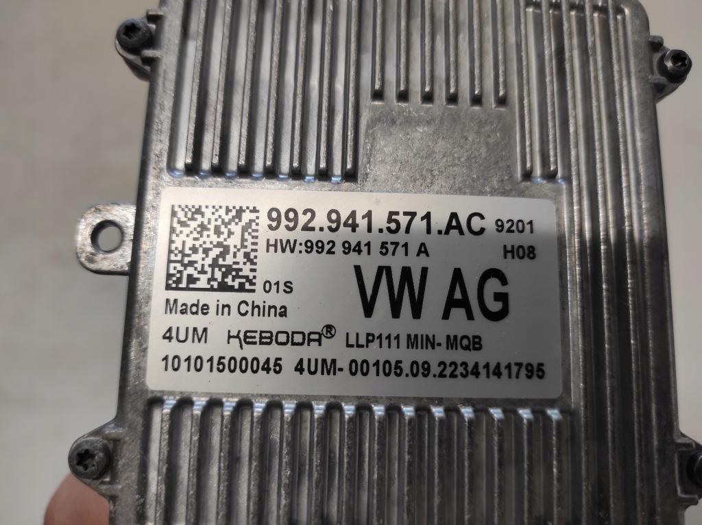 фото №4, Skoda kamiq 19- преобразователь модуль led 992941571ac
