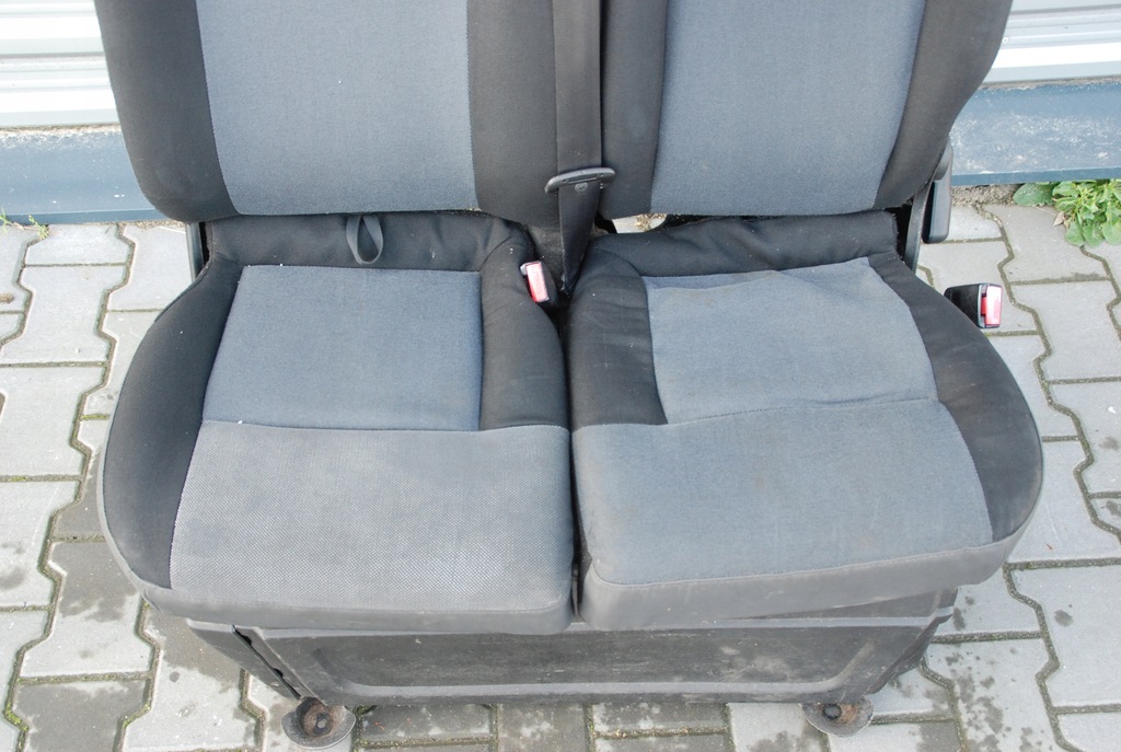 фото №3, Лавка заднее сиденье двойной renault master iii