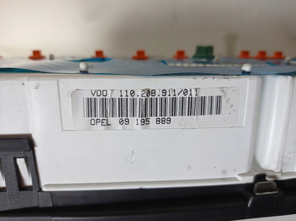 фото №8, Лічильник прилади opel vectra b 09195889