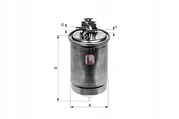 фото №1, Sofima фільтр пального ford galaxy 1.9d 03.95-05.06 s