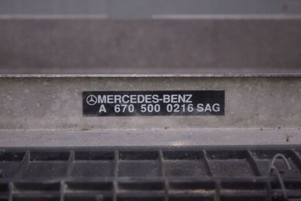 фото №2, Pas перед радиатор mercedes vario