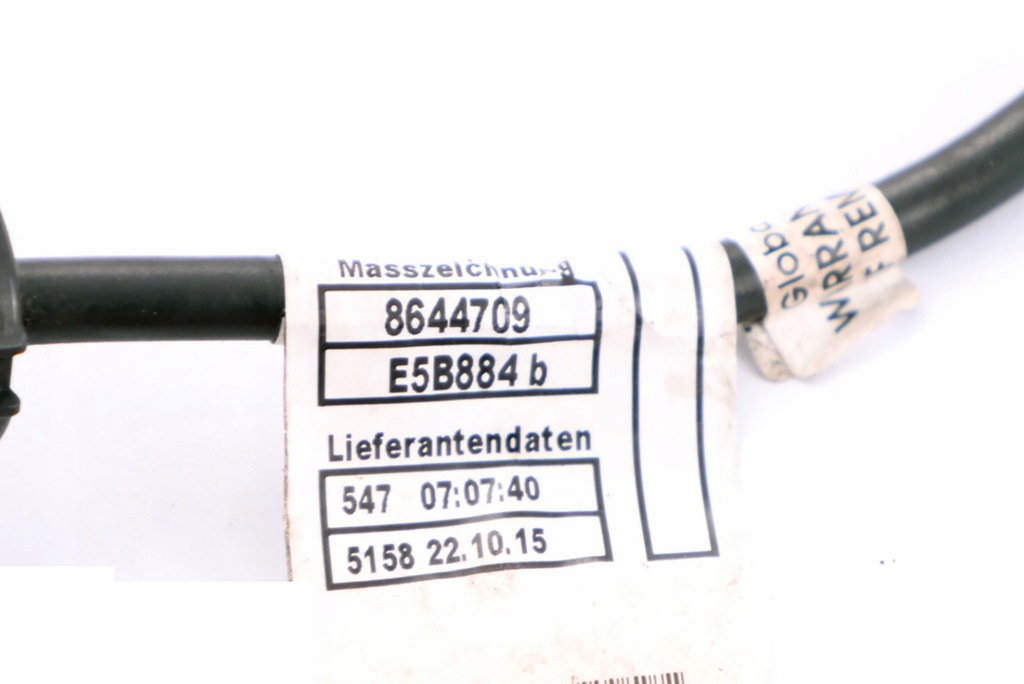 фото №10, Bmw f20 f22 f30 шланг кабель жгут питания 8621190