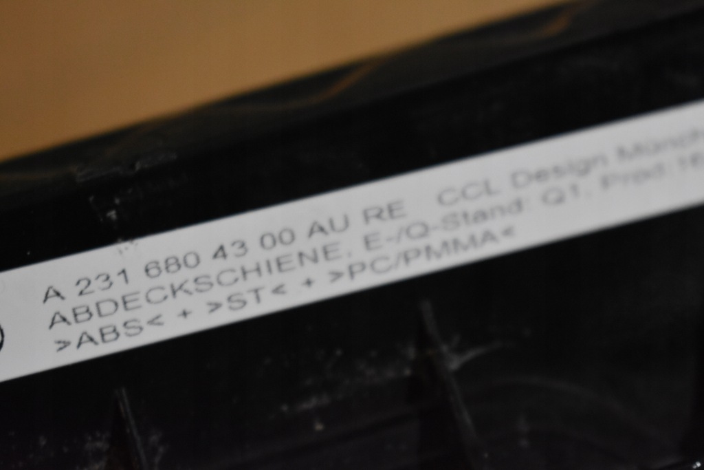 фото №3, Молдинг накладка поріг led права mercedes sl r231 1