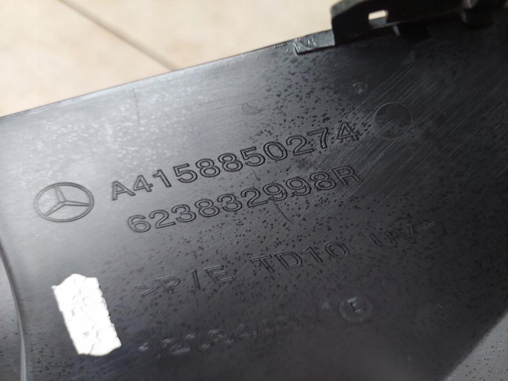 фото №6, Решітка бампера - протитуманна фара - кронштейн - mercedes citan - w415