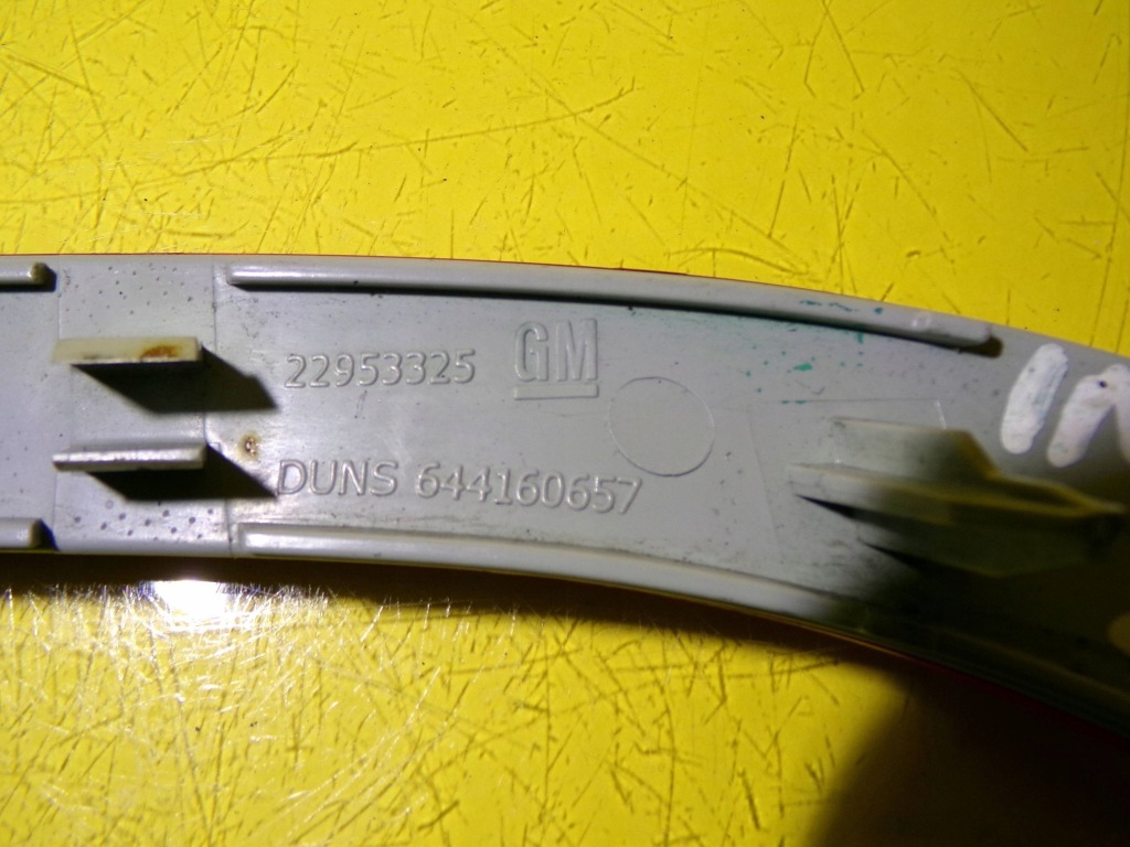 фото №9, Отражатель задняя сторона левая opel insignia a 2009 22953325 nr91