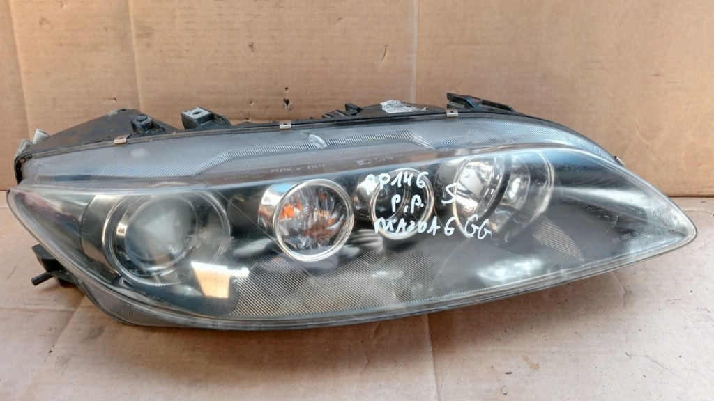 фото №1, Mazda 6 gg лампа перед правая линза