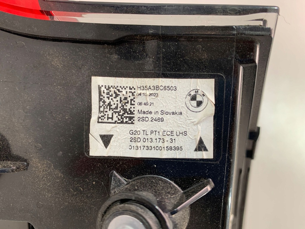 фото №6, Bmw 3 g20 лампа лівий задня w крила europa 5a3bc65