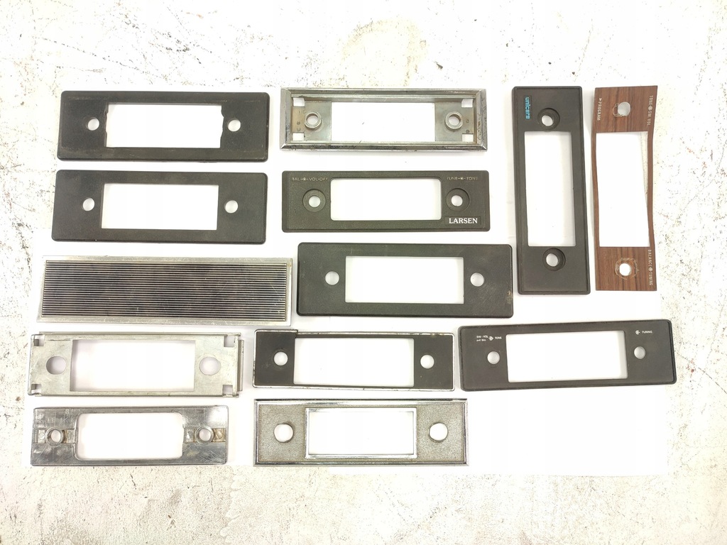 фото №7, Набор retro / vintage радио - рычаг переключения передач - рамки - philips