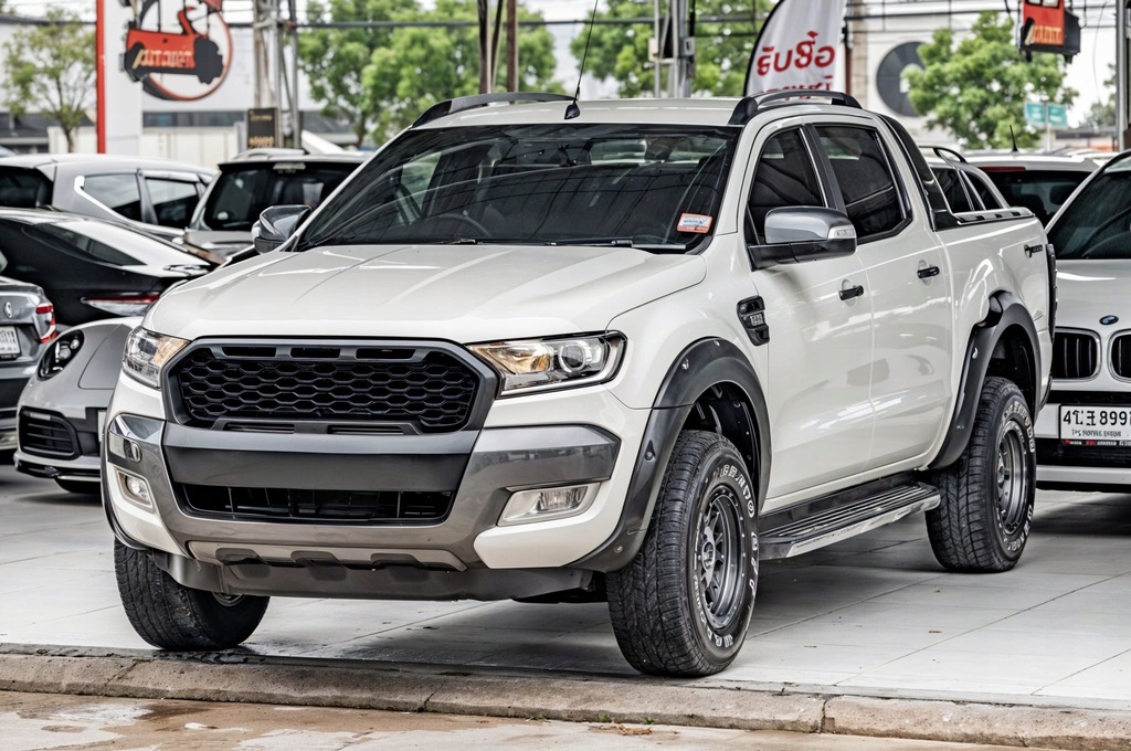 фото №5, Ford ranger wildtrak 2016-2018 тюнінговий решітка радіатора матовий чорний