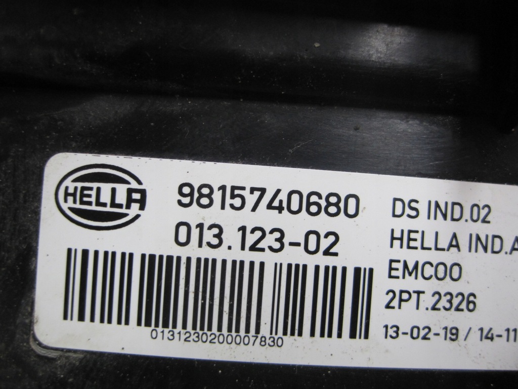 фото №8, Лампа led drl правая citroen ds7 9815740680