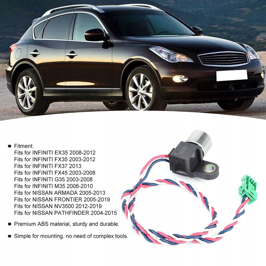 фото №7, Датчик скорости коробки передач двигателя 31935-1xj0a akcesorium pasuje do