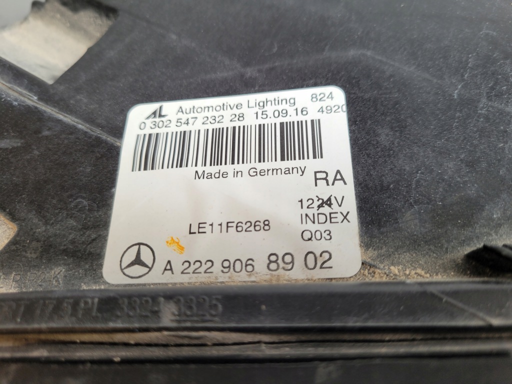 Купить Mercedes s-klasa w222 lift лампа перед правая multibeam led usa a2229068902