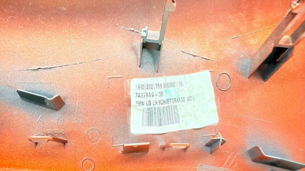 фото №8, Bmw f48 x1 f39 x2 корпус дзеркало ліва lewego c1x sunset orange 7386567