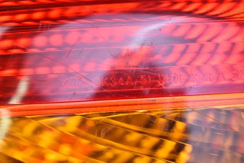 фото №11, Лампа левая задняя задняя 0k34a51140 kia rio 1 i kombi 00-02