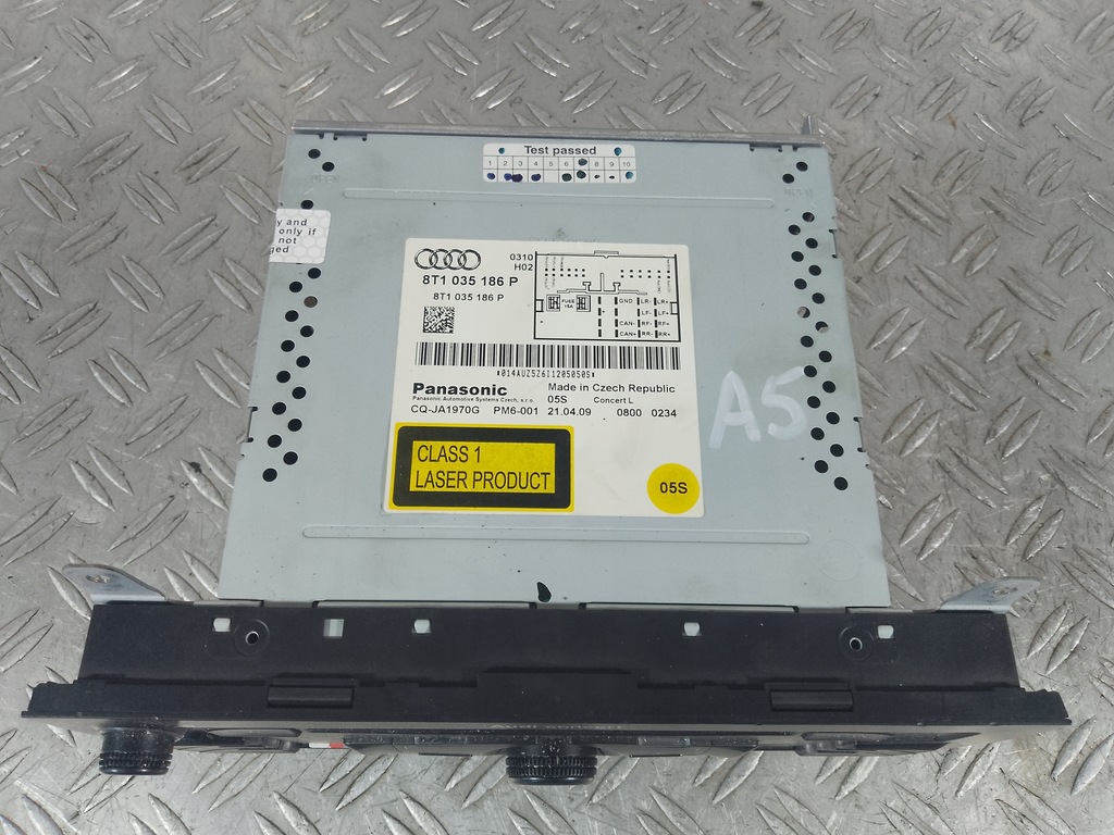 фото №2, Audi a5 8t 07- радио 8t1035186p