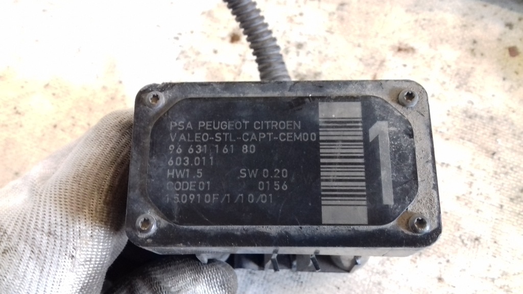 фото №7, Датчик датчики джгут перемикання поперечина руху 9663116680 citroen c5 iii x7 08-