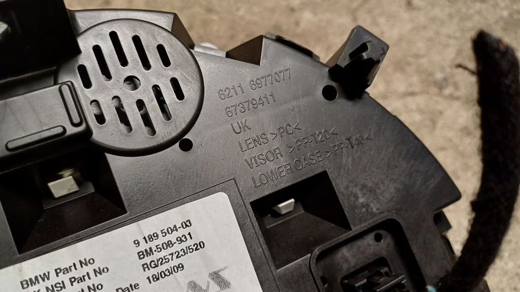 фото №6, Mini cooper r56 радио счетчик приборная панель 9189504