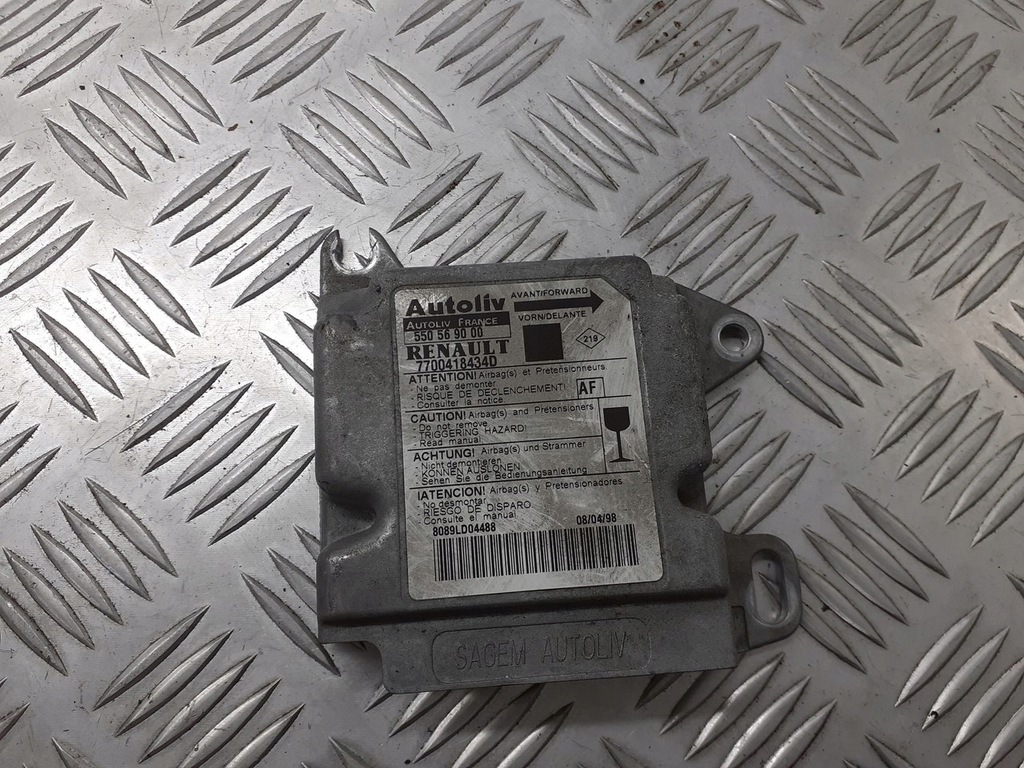 фото №1, Модуль подушка безпеки renault scenic i 7700418434d