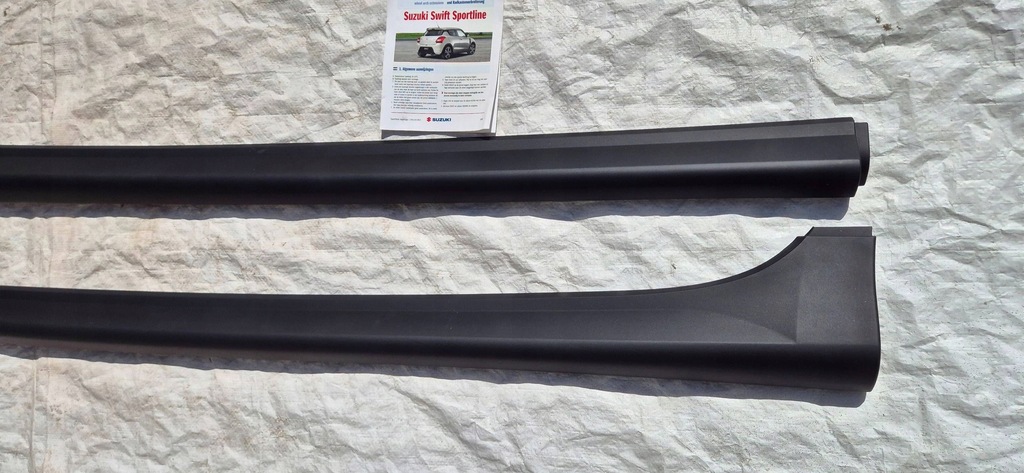 фото №13, Suzuki swift mk8 17-23 sportline пороги + накладки nowe org