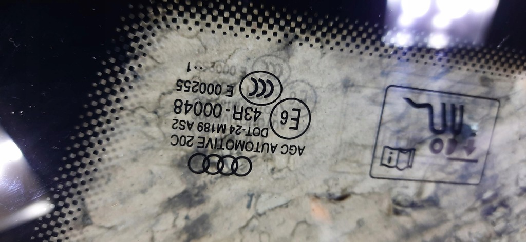 фото №5, Скло скло кузовна правий задня 11r. audi q5 8r