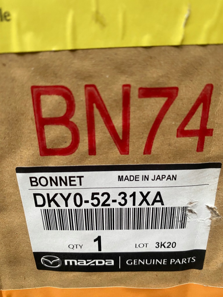 Капот mazda cx 3 15- dky0-52-31xa новая оригинальная с Разборки