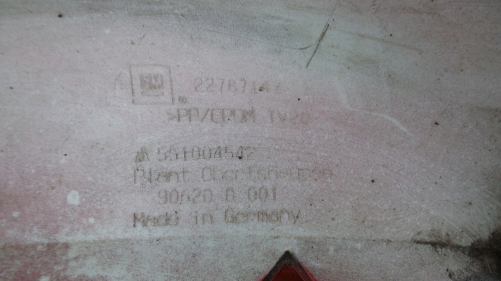 Бампер перед передний opel insignia a polift 2014-2017 красный 551004542 Киев