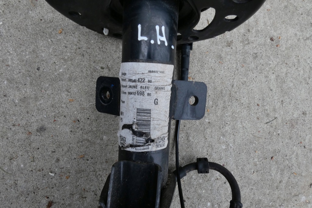 фото №12, Peugeot 408 1.2 thp 2023 амортизационная стойка амортизатор поворотный кулак левый правый перед