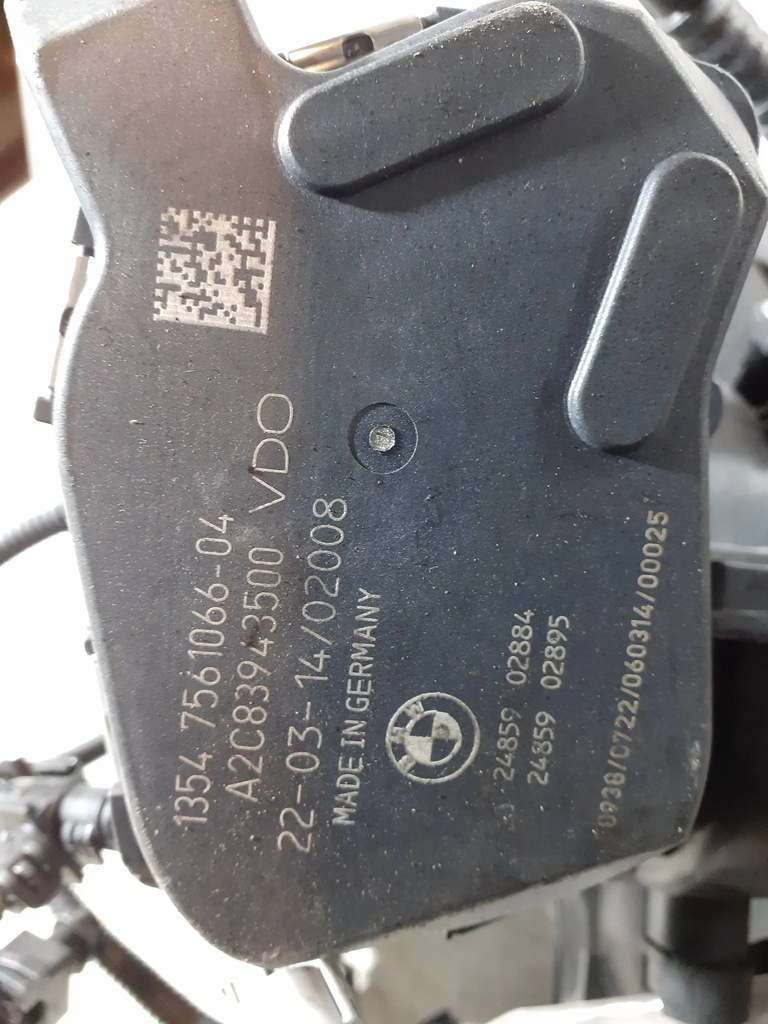 фото №9, Колектор всмоктуючий 7560234 bmw x1 e84 2.0b 09-