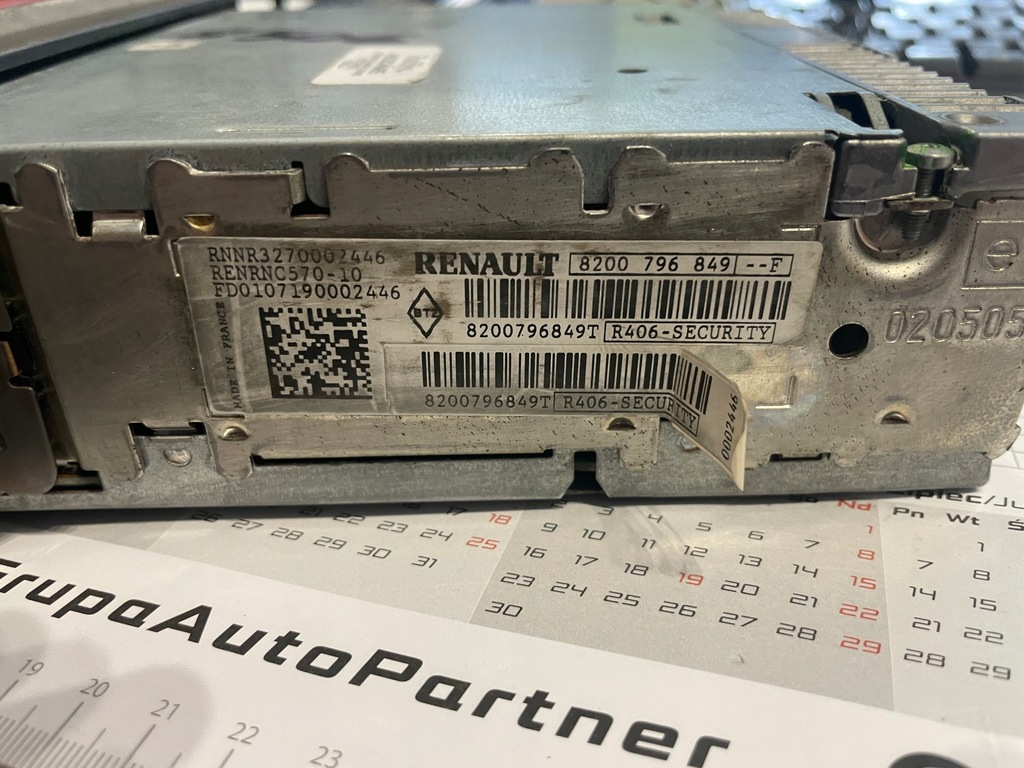 фото №3, Радіо cd навігація renault laguna ii 8200796849