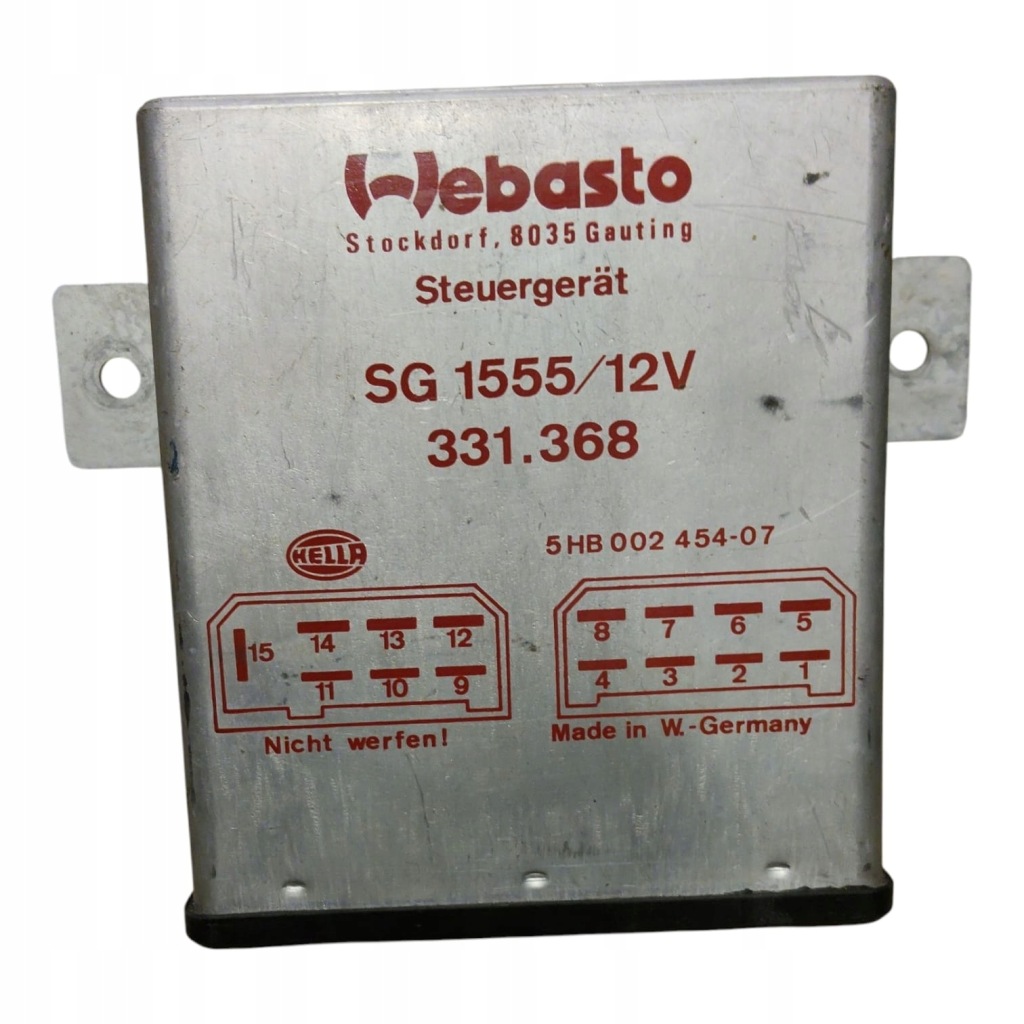 Купить Блок управляющий webasto sg1555/12v
