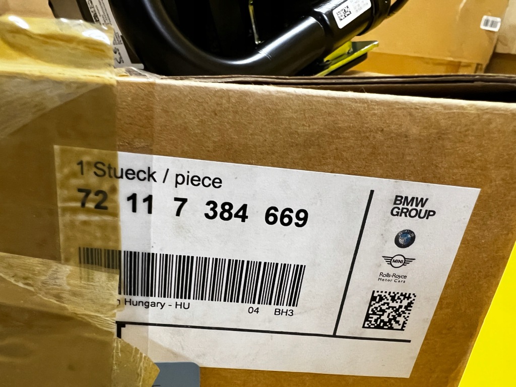 Ремень безопасности перед передний левый  bmw x5 f15 x6 f16 новый oem Доставка