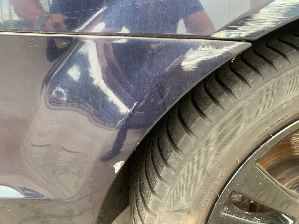 Mercedes c klasa w204 рестайлинг  бампер задний niebieski Недорого