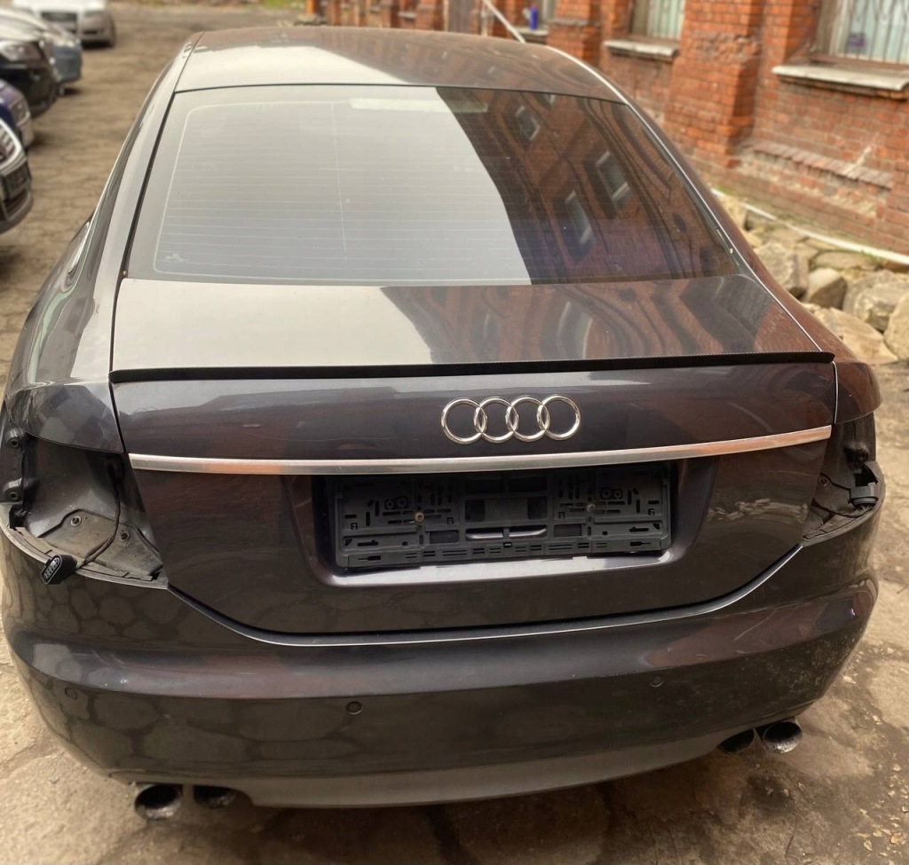 фото №1, Audi a6 c6 sedan задняя крышка багажника багажника lz7q