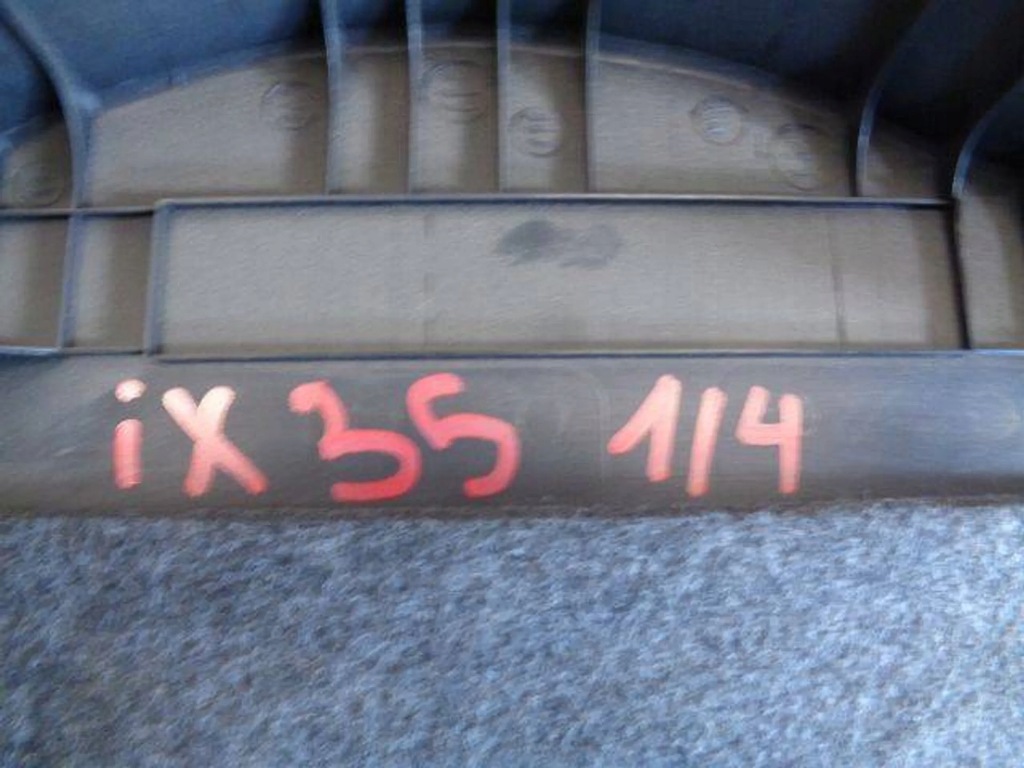 фото №15, Hyundai ix35 10 шумоізоляція оббивка кришки задній