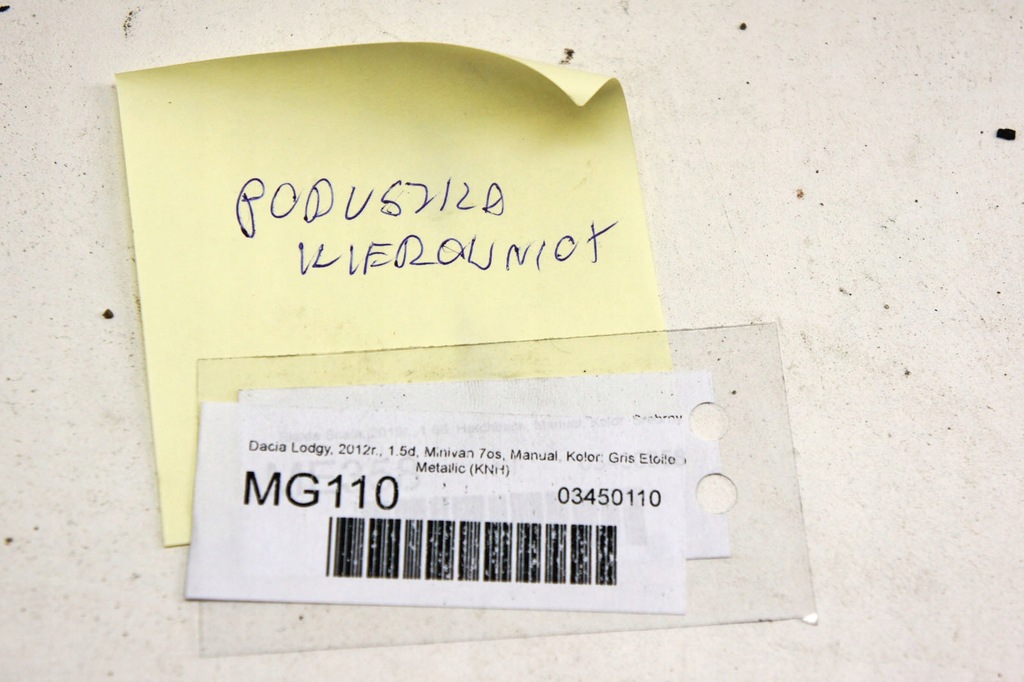 фото №6, Mg110 dacia lodgy подушка безопасности подушка водителя